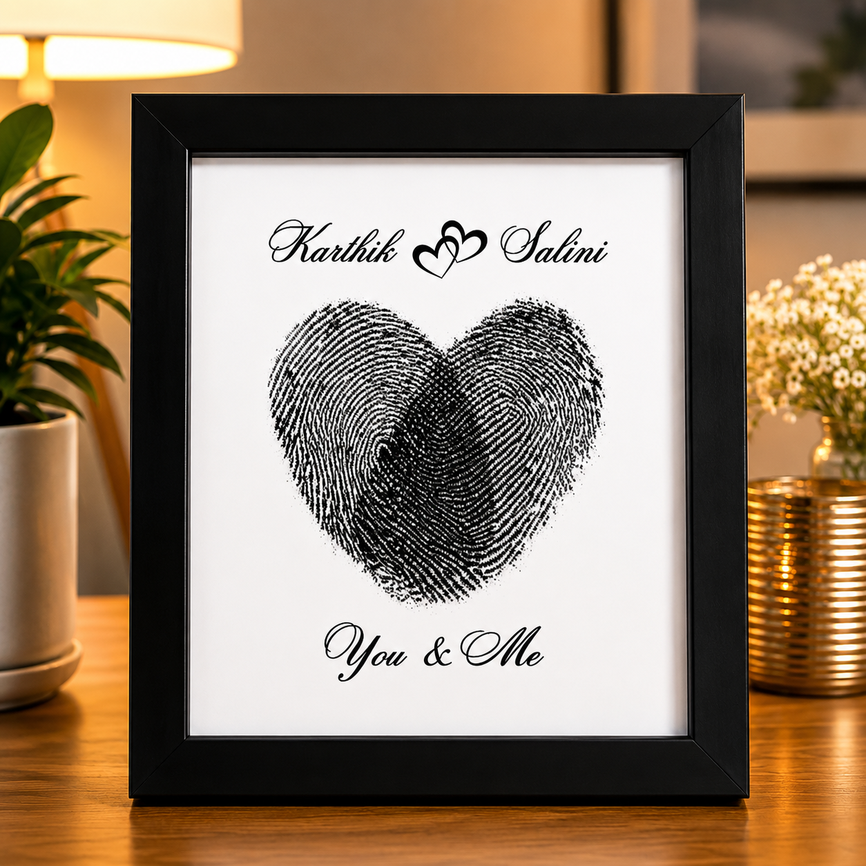 Finger Print Frame