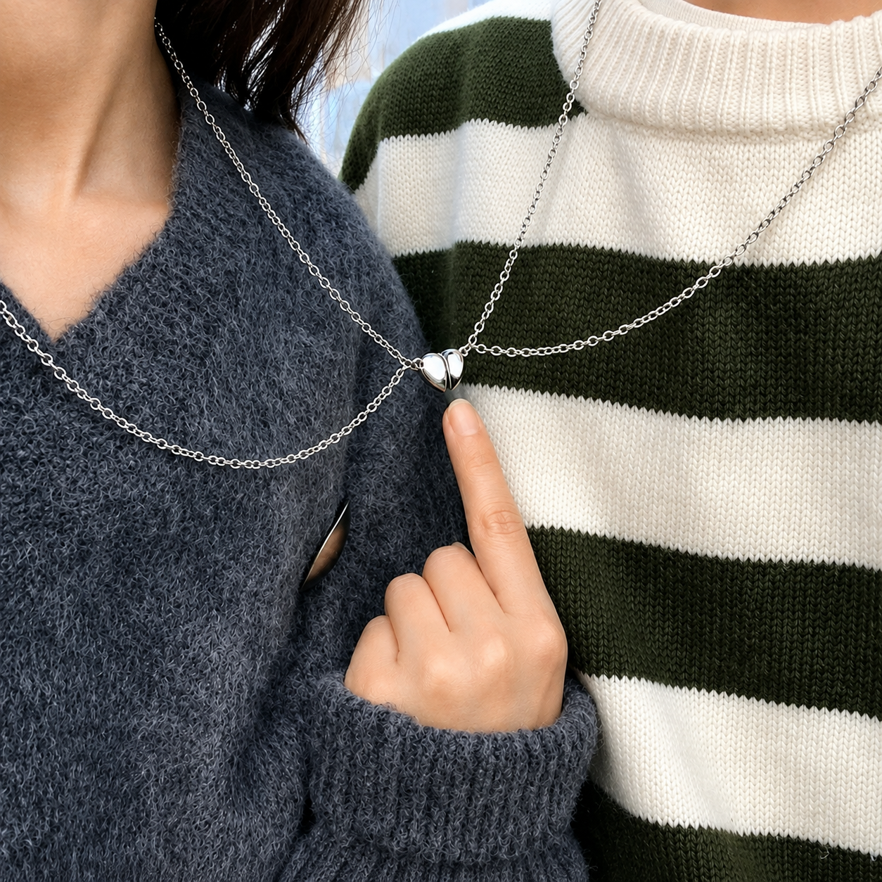 Magnatic Heart Chain